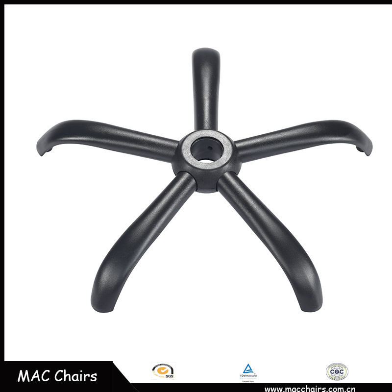 chrome/aluminium/nylon five star chair base metal material stainless chair base and other office chair furniture parts