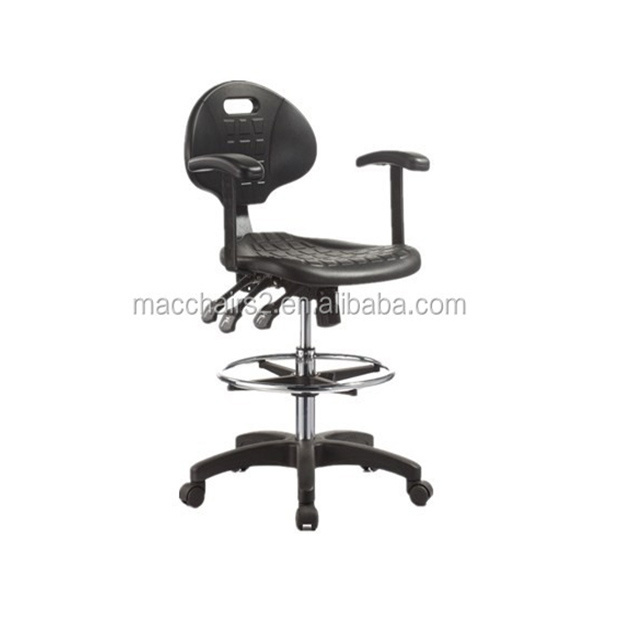 ESD Lab Chair Anti-static Stool Laboratory Furniture Lab Chair With Plastic Seats