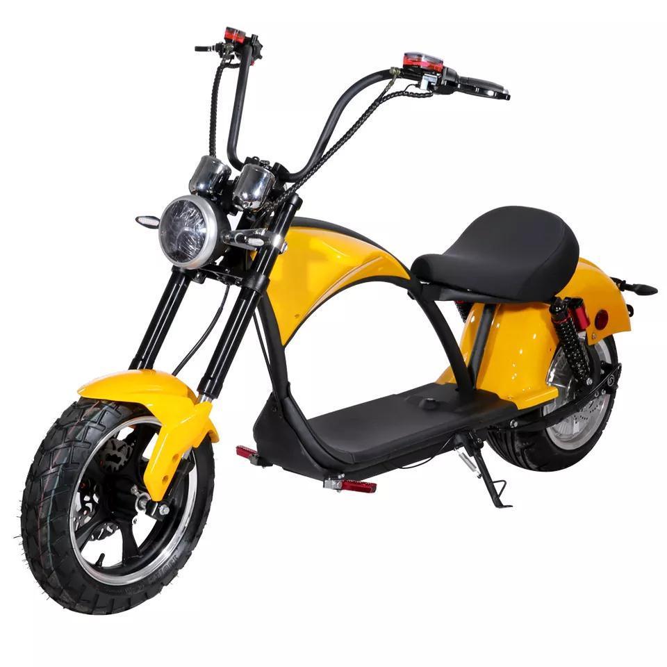 High Quality Water Proof Seat 2000W 3000W 4000W E Chopper Moped Cross Country City Coco Electric Scooter