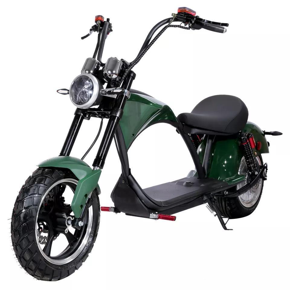 High Quality Water Proof Seat 2000W 3000W 4000W E Chopper Moped Cross Country City Coco Electric Scooter