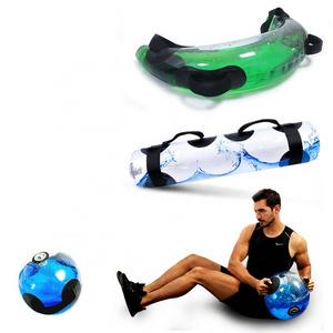 MacFit High Quality Sport Weightlifting Training Fitness Inflatable Transparent Water Aqua Bag