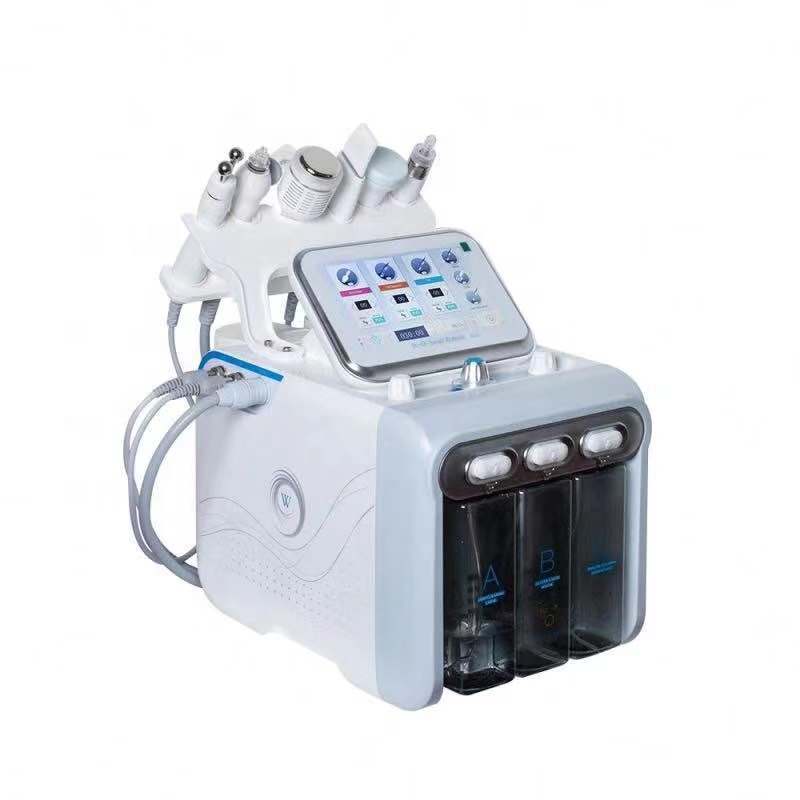 portable H2O2 Hydra Oxyg Skin Care 6 in 1 Facial Deep Cleansing Machine