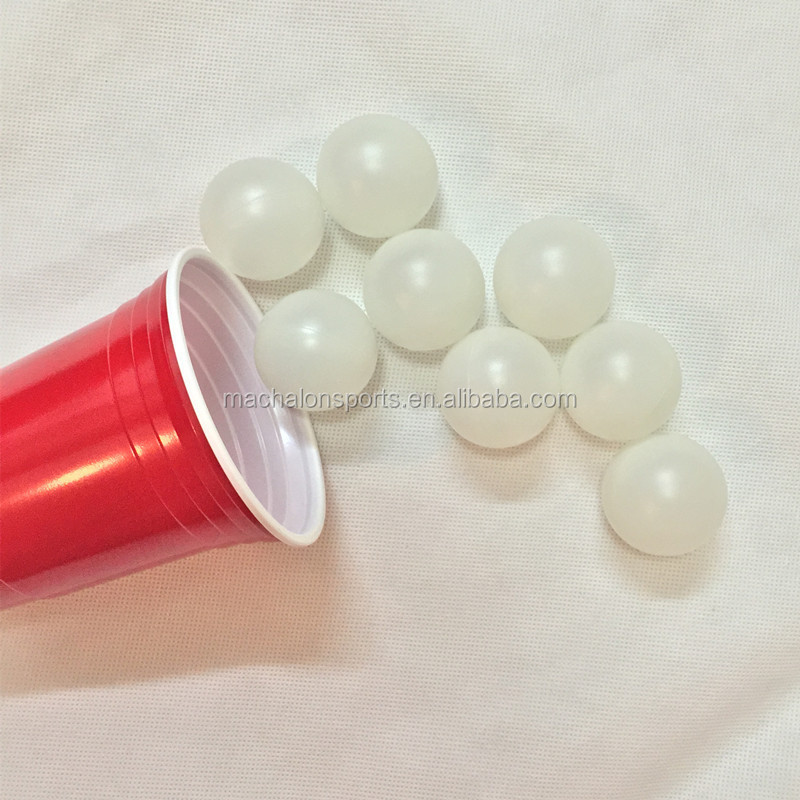 Wholesale 38mm Glowing Table Tennis Balls Cheap  Drinking Party Use  Pingpong Balls Glow InThe Dark Beerpong Ball 144pc pack