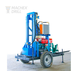 MACHEX MK-10Y Cheap Price Hydraulic Water Well Drilling Rig Soil Clay Geology Drilling Rig