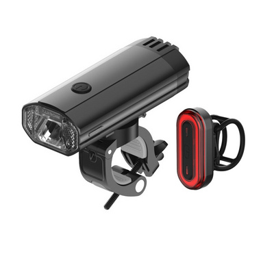 Machfally customized A3740 USB Rechargeable cycling Light Set powerful lumens bicycle tail light LED Bike front Light