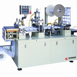 QC-350 Full Automatic Plastic Cup Lid Thermoforming Machine