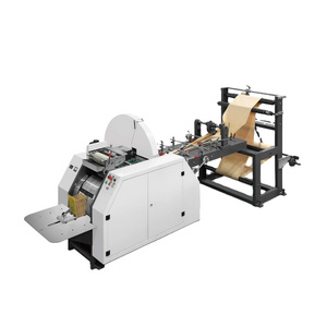 2020 new hotsale  JYS-400 mechanical type food paper bag v bottom paper bag making machine with printing