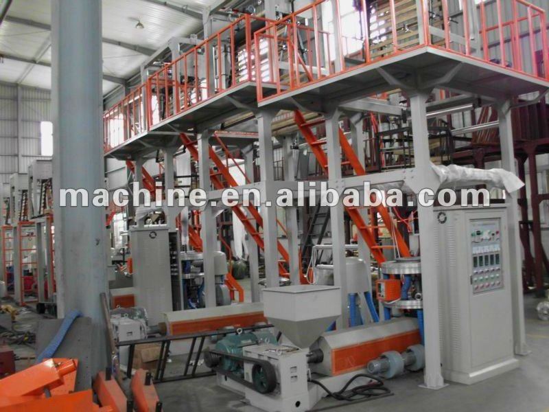 Wenzhou High Speed Polythene Garbage Bag Film Blowing Making Extruder Machine Price