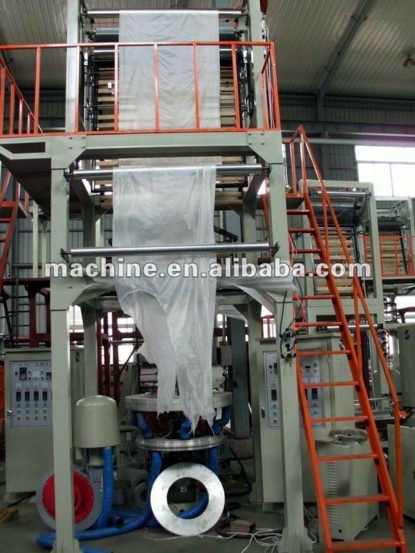 Wenzhou High Speed Polythene Garbage Bag Film Blowing Making Extruder Machine Price