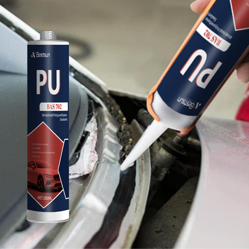 Best selling pu glass glue automotive repairing polyurethane caulking windshield adhesive weatherproof