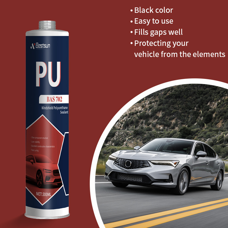 Factory OEM pu quto glass glue 600ml windshield automotive windshield caulking polyurethane adhesive sealant