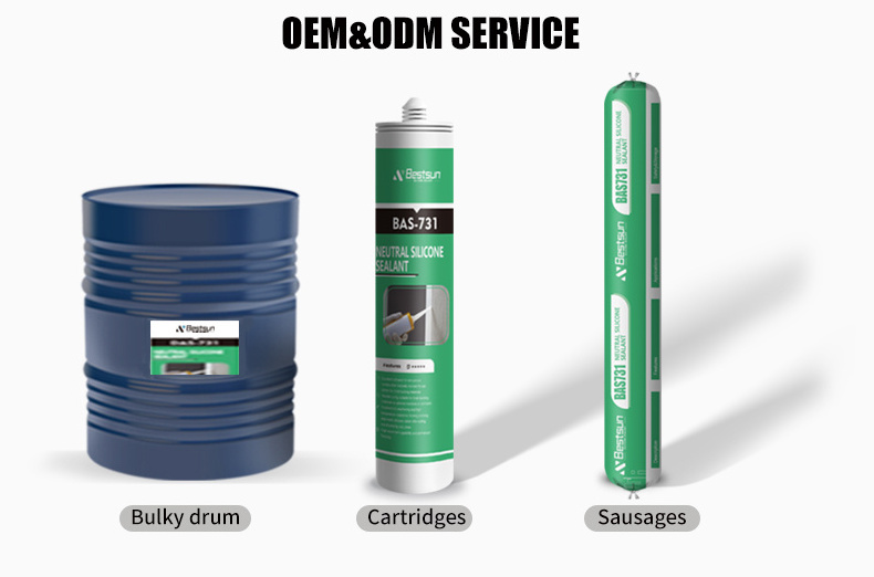 Simple component  200kg 200l drum roof silicone sealant in barrels