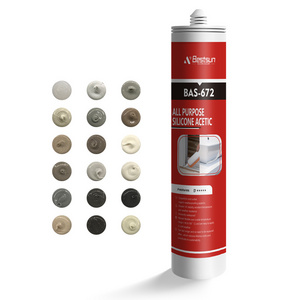 Factory direct waterproof mildew proof weather resistance acetic silicone sealant for window