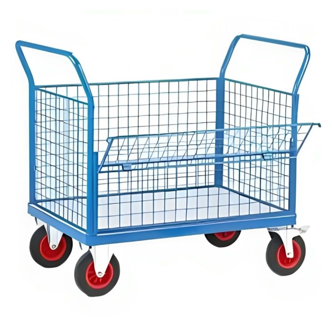 Industrial Material handling  Trolley  material handling equipment  Platform Hand Trolley  Industrial Transfer Carts