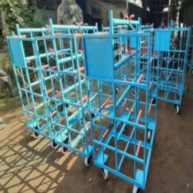 Industrial Material handling  Trolley  material handling equipment  Platform Hand Trolley  Industrial Transfer Carts