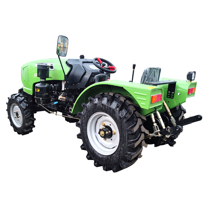 Diesel four-wheel four cylinder garden greenhouse tractor price