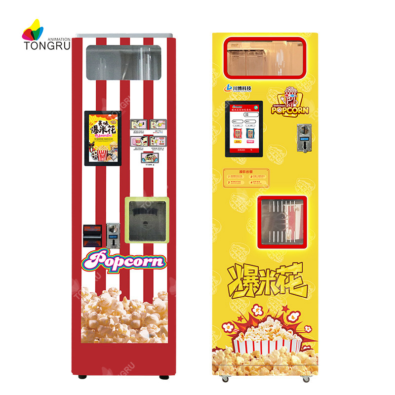 Pop n Go Digital Corn Popcorn Vending Machine Kids Intelligent Sweet Popcorn Maker Automatic Popcorn Vending Machine