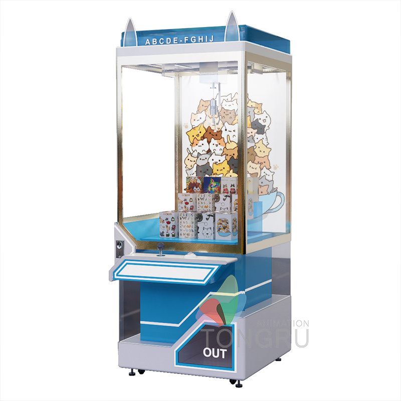 Summer Party blue claw game machine game center modern japanese custom design coin operated arcade claw crane machine