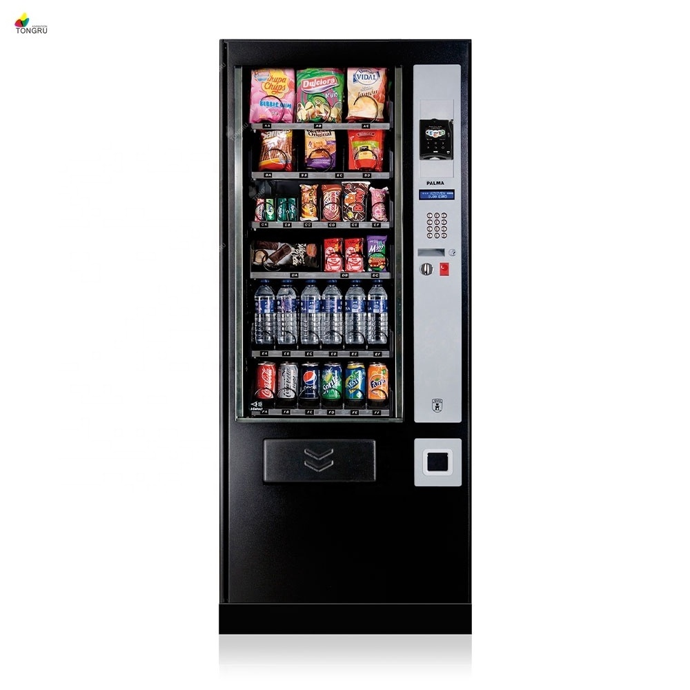 customized healthy soda modern combo chips vending machine hotel drink office diy empty design food snack chips vending machine