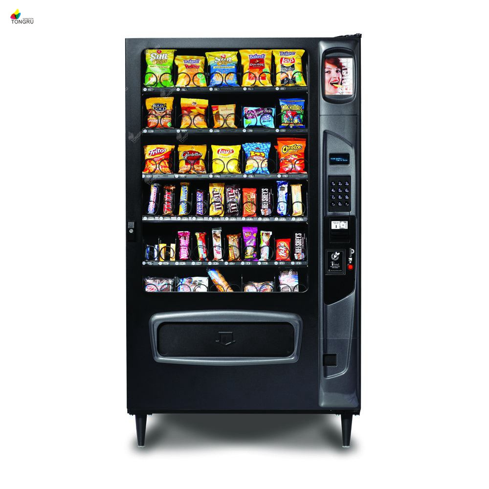 street refurbished vending machines for drink snack cold soda vending automatic products combo vending machine for sale