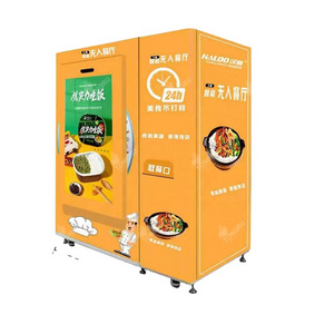 Japanese box lunch vending machine food vending sandwich smart breakfast lunch bento automatic vending machine for sale