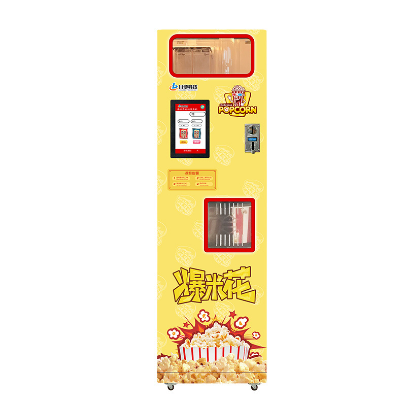 Pop n Go Digital Corn Popcorn Vending Machine Kids Intelligent Sweet Popcorn Maker Automatic Popcorn Vending Machine