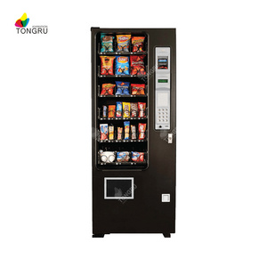 customized slim snack combo vending machines with telemetry touch screen vending machine for snack and drink