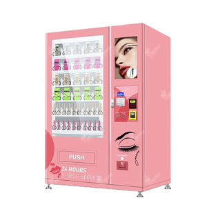 custom nail vending machine lash nail lacquer lash  hair vending beauty vending manicure