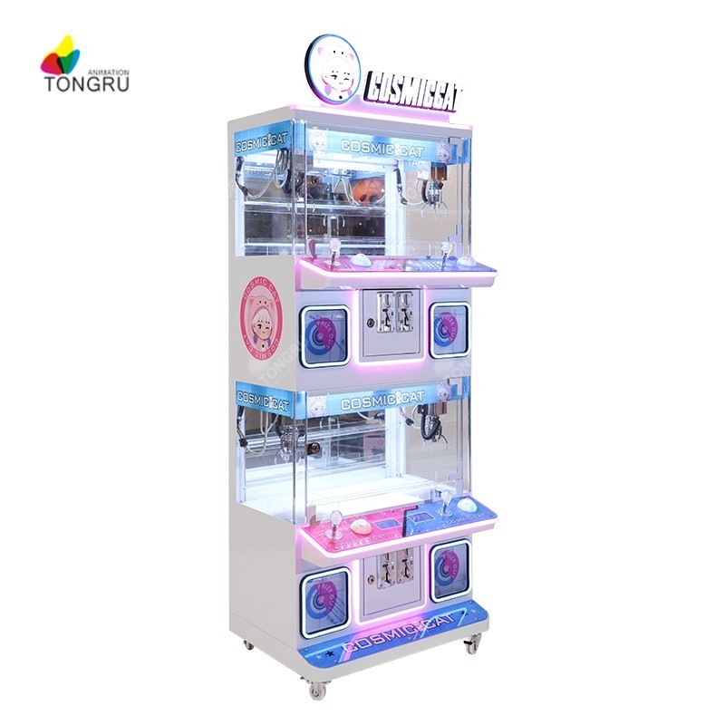 small doll crane boutique toy catcher prize arcade game machines 4 players mini store doll plush crane claw machine