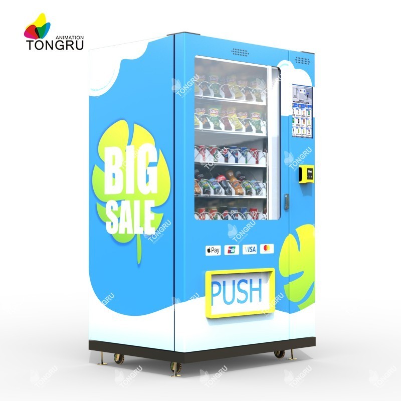 business idea ATM maquina de helados mini vending machine self-service smart mini vending machine for sale Europe