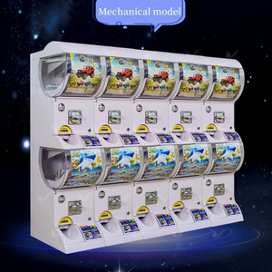 Japan Original Capsule Vending Machine White Color Gacha Toy Machine Token Operated Gachapon Machine