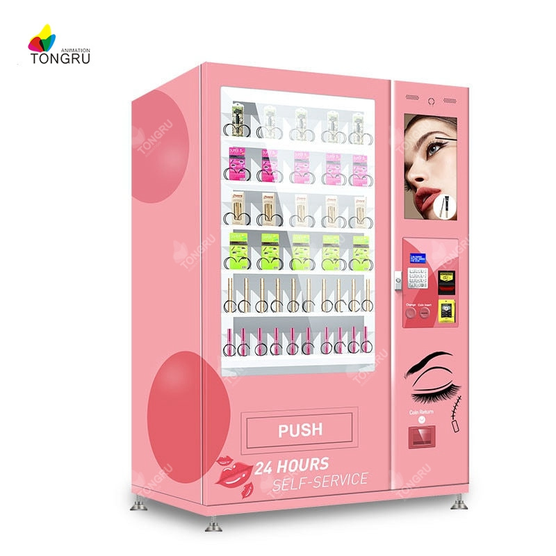 custom nail vending machine lash nail lacquer lash  hair vending beauty vending manicure