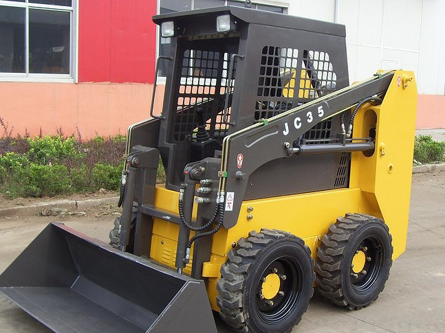 Mini 35hp Skid Steer Loader JC35 With Snow Blade