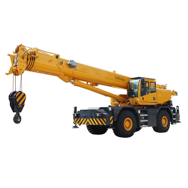 35 Ton Mobile Hydraulic Rough Terrain Crane RT35 With High Work Efficiency