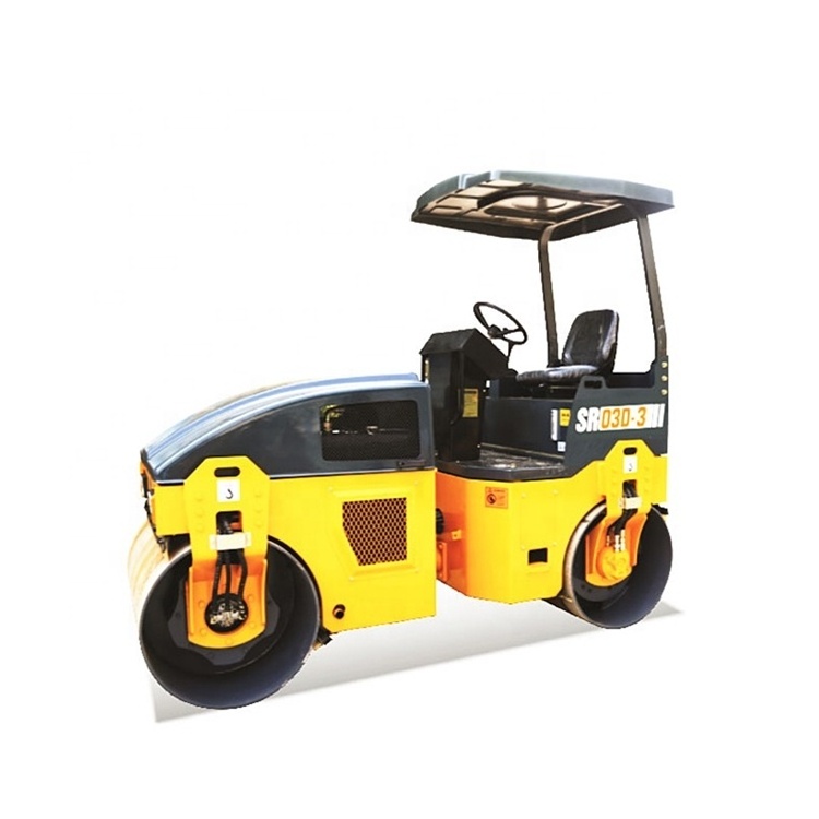 SHANTUI 3T Hydraulic Road Roller SR03 Mini Roller For Sale