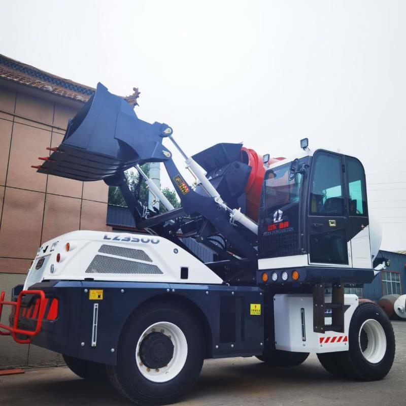 3.5m3 4m3 6m3 Mini Self Loading Concrete Mixer Truck Machine Cement