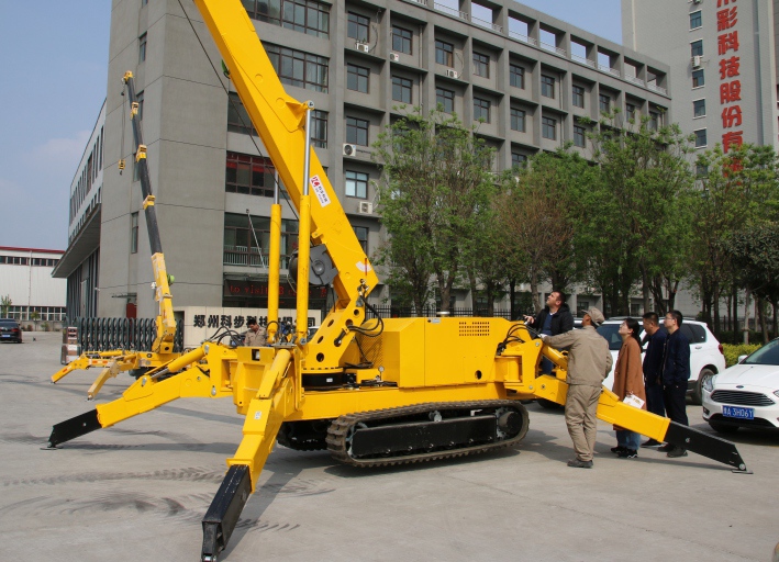 NEW Chinese  5ton Spider Crawler Crane KB5.0 with 16m Lifting Height Forklift