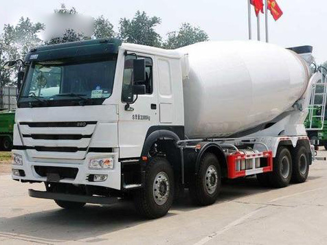 6x4 8m3 capacity concrete mixer truck mounted concrete mixer with pump