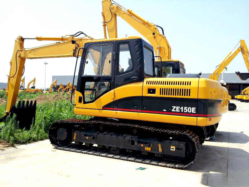 Zoomlion New Excavator Price 15 ton mini Excavator Digging Machine for Sale ZE155E