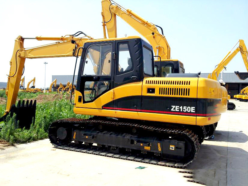 Zoomlion New Excavator Price 15 ton mini Excavator Digging Machine for Sale ZE155E