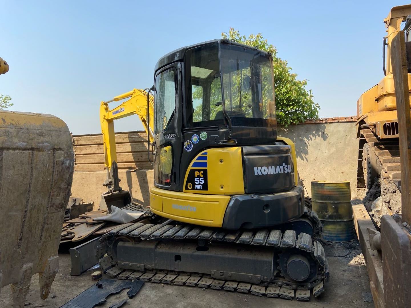 used  mini excavator pc55 / very nice pc55mr-2 pc50 pc40 mini excavator digger for sale