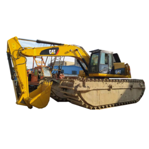 Hot Sale Used Cat 320CL Amphibious Marsh Excavator Swamp Buggy low hours original paint and no oil leakage