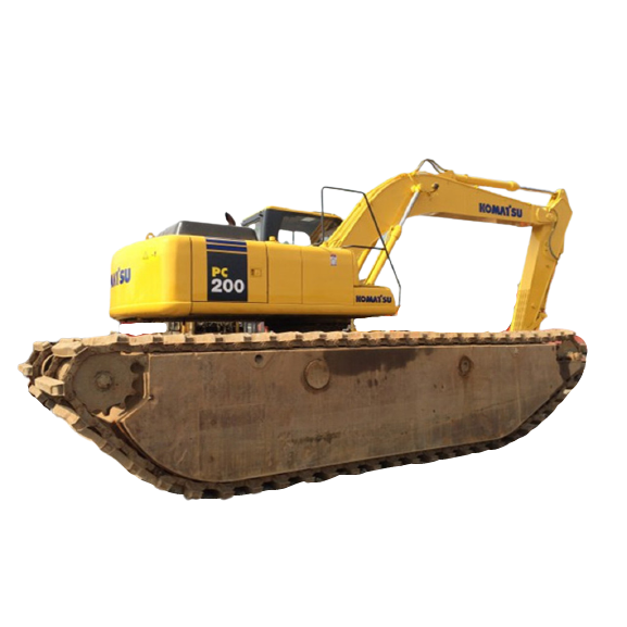 Made in Japan Used Medium excavator  PC200-7 amphibious excavator for sale original Komatsu