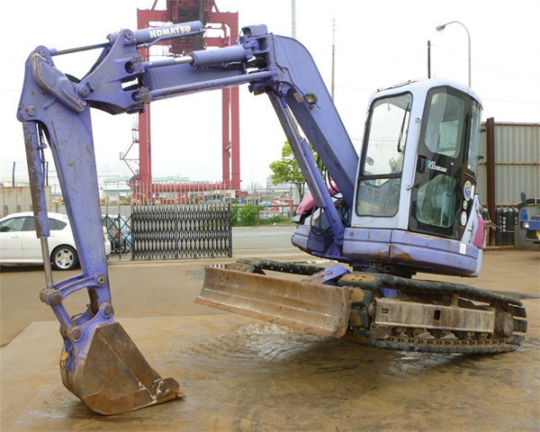 High quality Used Mini Excavator  PC75UU with good price, old K omatsu PC75UU