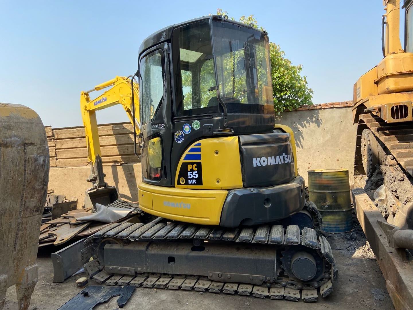 used  mini excavator pc55 / very nice pc55mr-2 pc50 pc40 mini excavator digger for sale