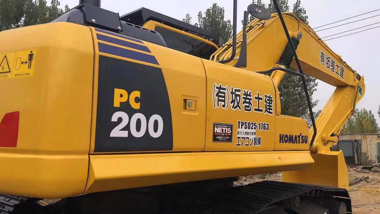 PC200-8 USED EXCAVATOR Good Condition Komatsu PC 200 Japan Cheap Used Excavators Used Original Japan Komatsu pc200-8