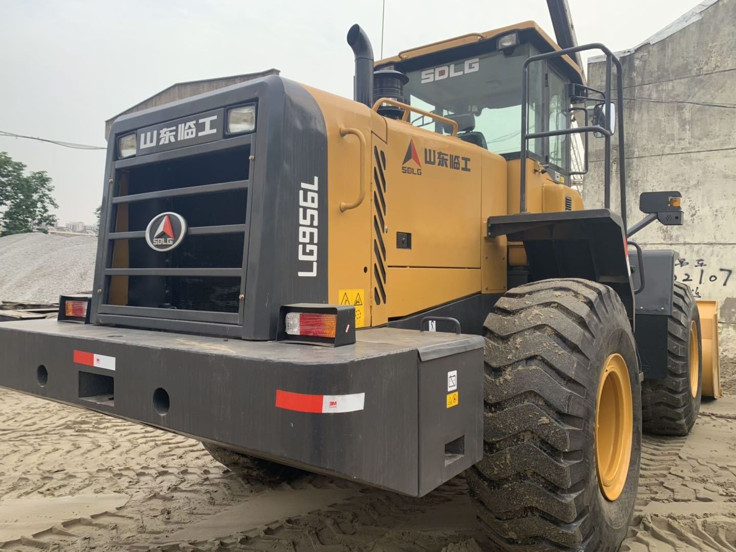 Hot Sale China Famous Brand SDLG LG956L Used Wheel Loader for Construction and Mining Second hand loader 956