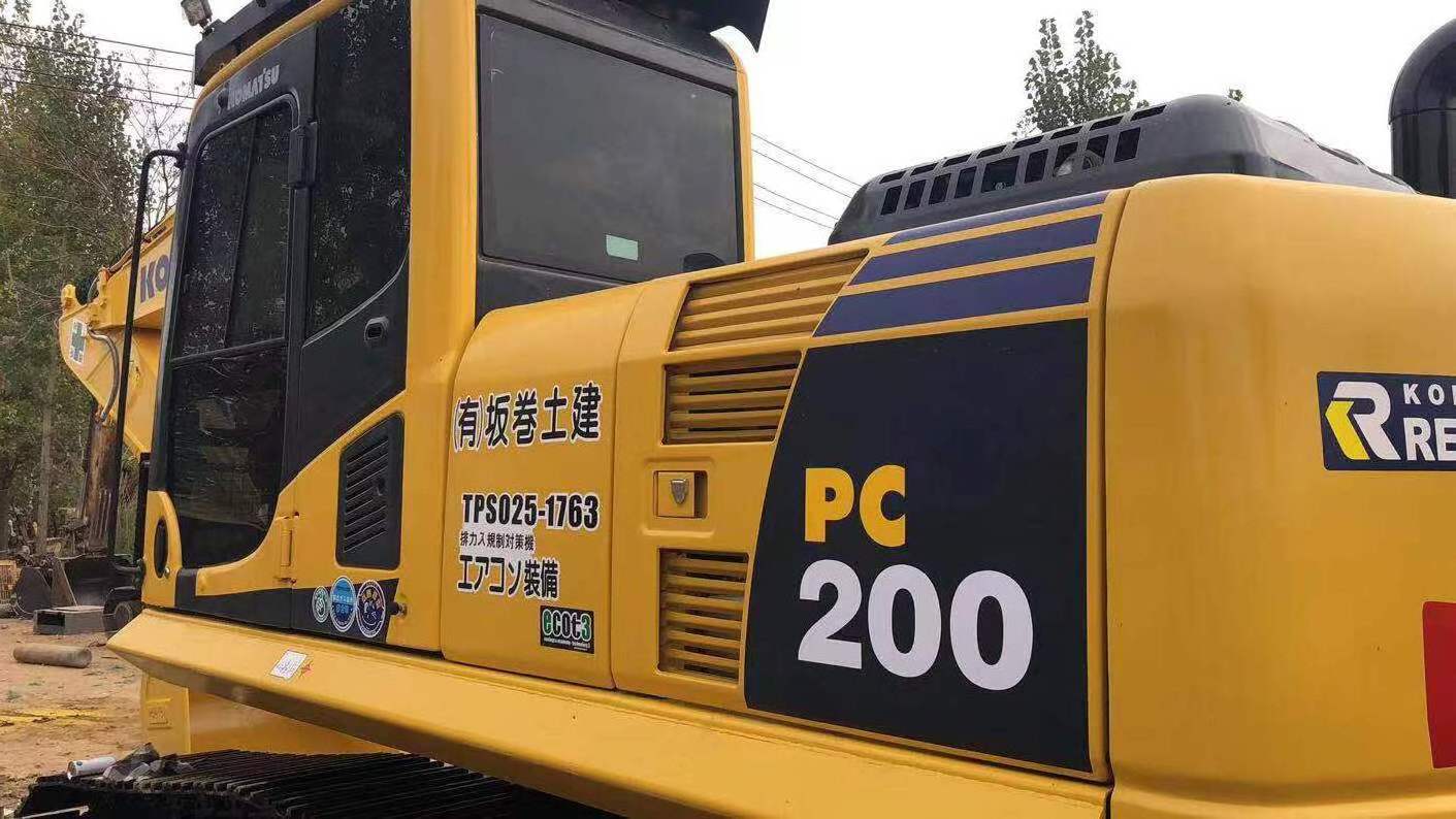 PC200-8 USED EXCAVATOR Good Condition Komatsu PC 200 Japan Cheap Used Excavators Used Original Japan Komatsu pc200-8