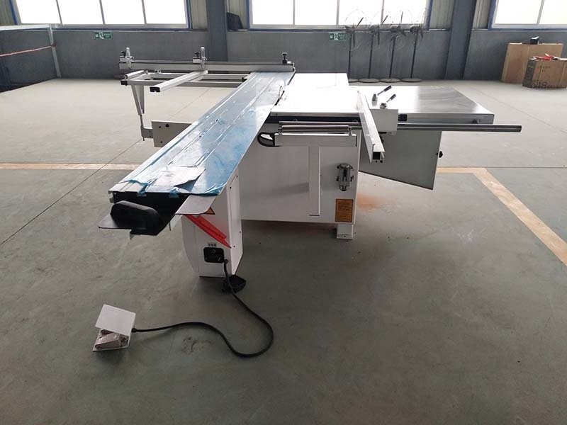 Woodworking Panel Sliding Table Saw with 45 Degree Tiltable BladeMj-45ya electric and digital display mini sliding table saw