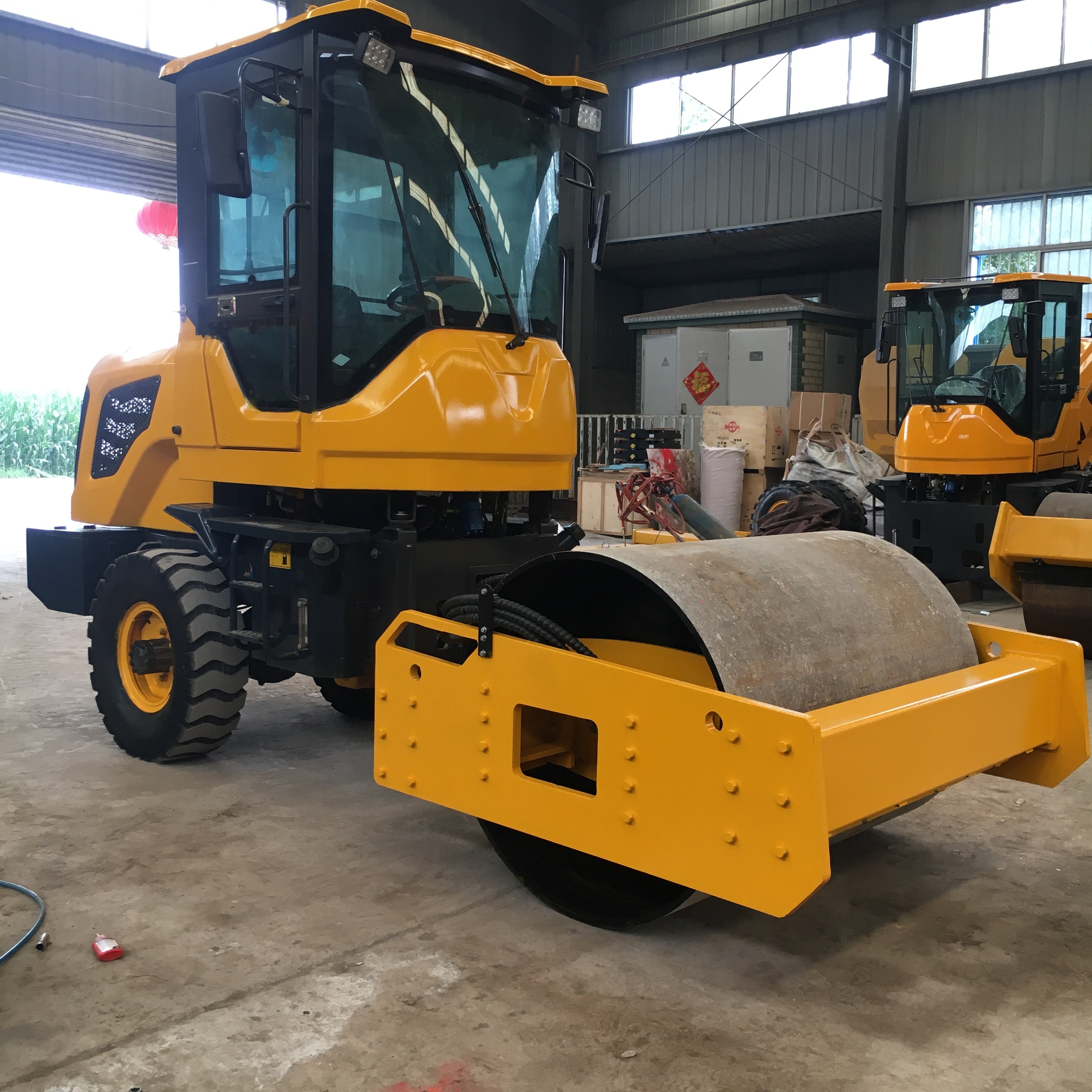 (A)Factory Double Drum Vibratory Compactor 5 Ton Mini Asphalt Road Roller For Sale